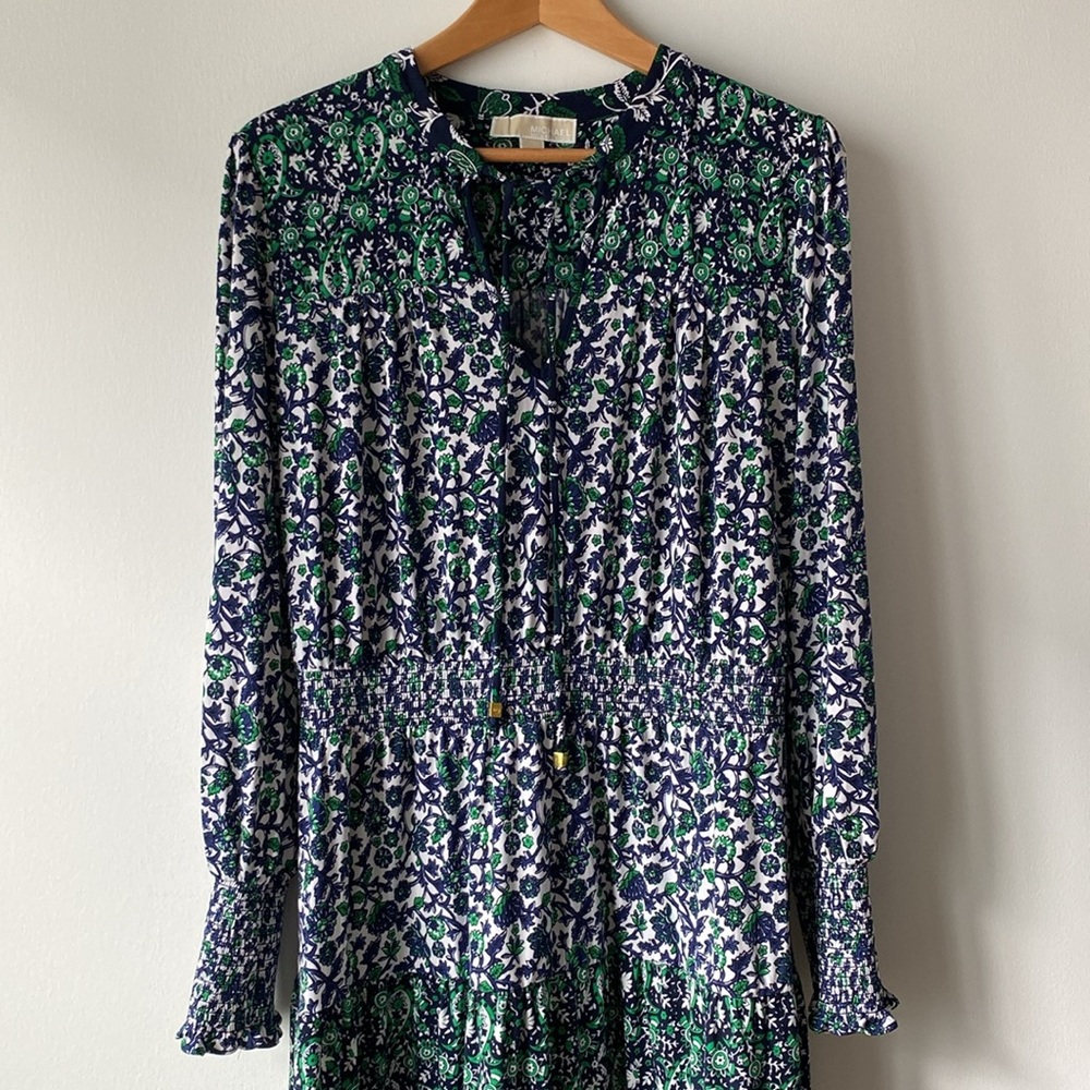 Michael Kors floral paisley patterned dress